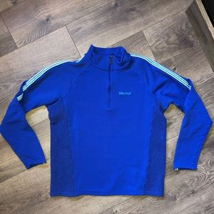 Marmot Wool Blend Half Zip Pullover Medium